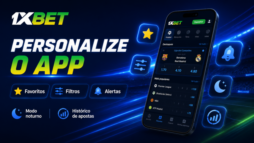Apostas ao vivo, cash out e transmiss&atilde;o ao vivo no 1xBet app